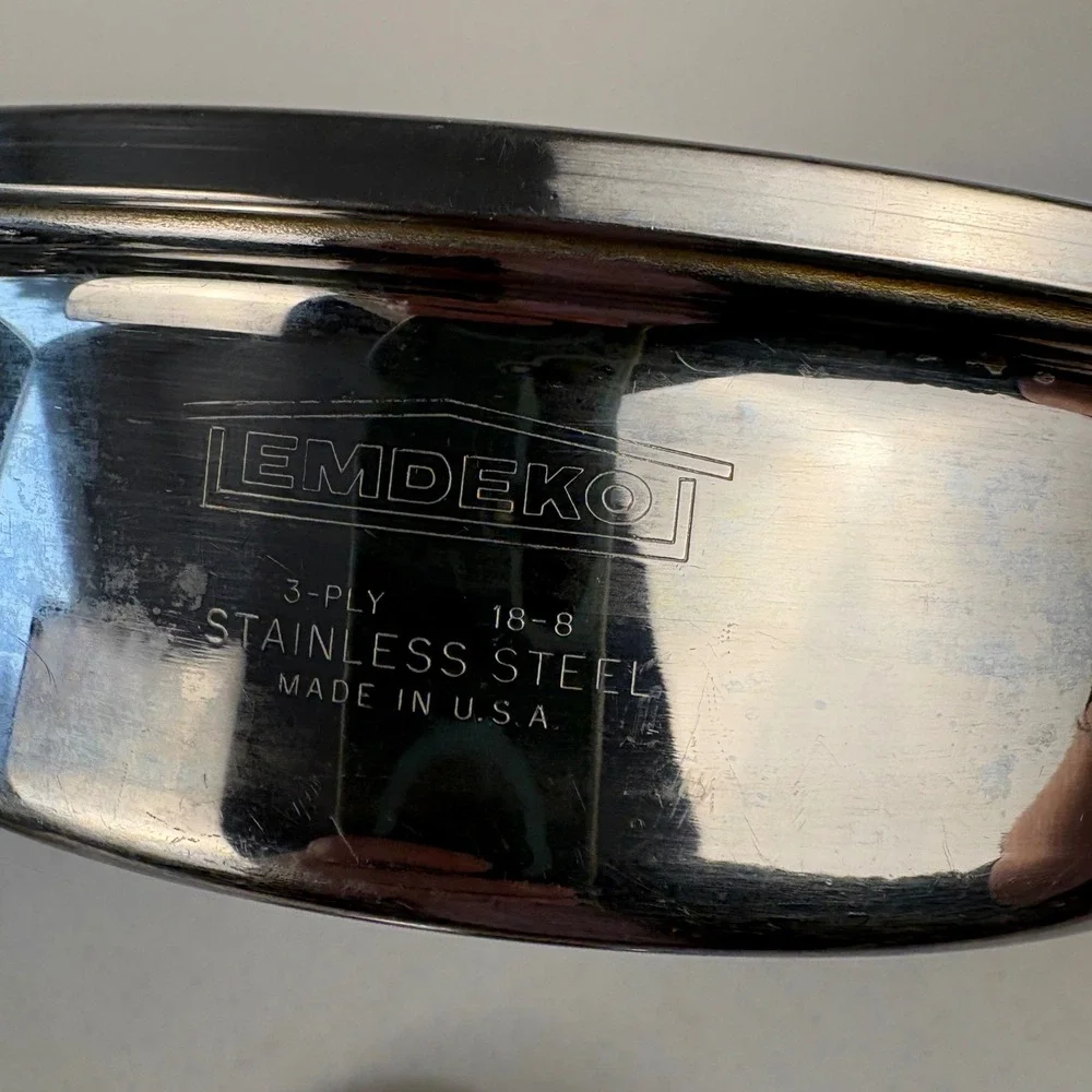 Emdeko 3-Ply 18-8‎ Stainless 8.5